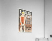 Orient Cycles 1895 by Edward Penfield Acrylic Print