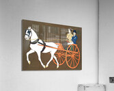 Women in Carriage ca. 1890-1907 by Edward Penfield Acrylic Print