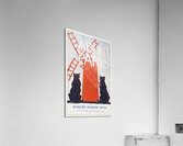 About Paris 1895 by Edward Penfield Acrylic Print