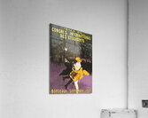 Celebrations of the international student congress Bordeaux 1907 by Leonetto Cappiello Acrylic Print