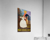 The old liqueurs Marie Brizard & Roger 1912 by Leonetto Cappiello Acrylic Print