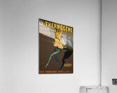 Le Thermogene: Engenore la chaleur et guérit toux rhumatismes points de cote etc. 1909 by Leonetto Cappiello Acrylic Print