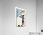 Costumes Parisiens: Grande robe du soir from Journal des Dames et des Modes 1913 fashion illustration  by George Barbier.  Acrylic Print