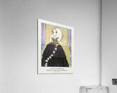 Mme Ida Rubinstein dans La Dame aux Cam&eacutelias 1923 fashion illustration  by George Barbier.  Acrylic Print