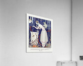 Llétourdissant petit poisson: robe dététeacute 1914 fashion illustration  by George Barbier.  Acrylic Print