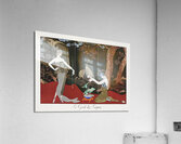 Le Gout des Laques 1920 fashion illustration  by George Barbier. Acrylic Print