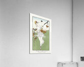 Costumes Parisiens: Toilettes de taffetas 1914 fashion illustration  by George Barbier.  Acrylic Print