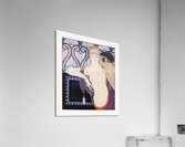 Les Trois Beautes de Mnasidika 1922 fashion illustration by George Barbier. Acrylic Print