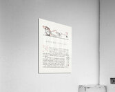 Autours Simples 1915 fashion illustration  by George Barbier.  Acrylic Print