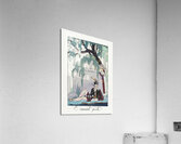 Lamant po&egravete 1923 fashion illustration  by George Barbier.  Acrylic Print