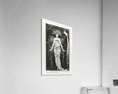 Costumes Parisiens: Grande robe du soir from Journal des Dames et des Modes 1914 fashion illustration  by George Barbier.  Acrylic Print