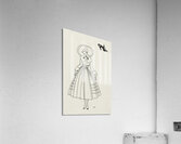 No. 8 9 p. 26. from Gazette du Bon Ton 2e ann&eacutee ca.1913 fashion illustration  by George Barbier.  Acrylic Print