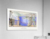 Isola Bella Robes du soir de Redfern 1914 fashion illustration  by George Barbier.  Acrylic Print