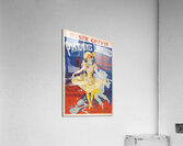 Pantomimes lumineuses 1892 Poster by Jules Chéret Acrylic Print