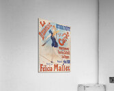 La danseuse de corde 1891 Poster by Jules Chéret Acrylic Print