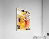 Bals De L’opéra En 1899 1899 Poster by Jules Chéret Acrylic Print