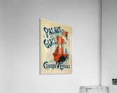 Palais De Glace Champs Elysées 1893 Poster by Jules Chéret Acrylic Print