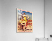L’amant Des Danseuses 1896 Poster by Jules Chéret Acrylic Print