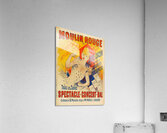 Moulin Rouge Paris-Cancan 1890 Poster by Jules Chéret Acrylic Print