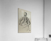 Portrait of Louis Vauxcelles 1909 Drawings by Jules Chéret Acrylic Print