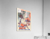 Paris-Courses 1897 Poster by Jules Chéret Acrylic Print