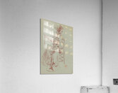 Elegant Lady Seated in a Chair c. 1900 Drawings by Jules Chéret Acrylic Print