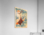 Ice Skating Rink 1893 Poster by Jules Chéret Acrylic Print