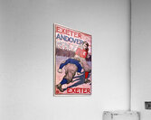 Exeter vs. Andover Nov. 7 at Exeter 1903 Poster by Bristow Adams American 1875 – 1956 Acrylic Print