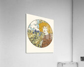 Jalousie Jealousy Illustration by Eugène Samuel Grasset Acrylic Print