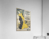 Exposition Internationale de Madrid 1893 Poster by Eugène Samuel Grasset Acrylic Print