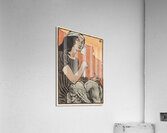 Sculptress 1897 Illustration by Eugène Samuel Grasset Acrylic Print