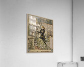 Février 1896-1898 Poster by Eugène Samuel Grasset Acrylic Print