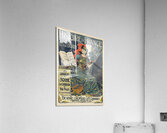 Histoire De France 1895 Poster by Eugène Samuel Grasset Acrylic Print
