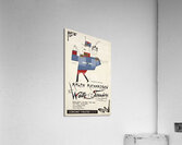 The Waltz of the toreadors 1858 Steinberg Artcraft Lithograph Poster Acrylic Print