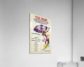 Hallelujah baby! 1967 Hilary Knight American 1926-? Artcraft Lithograph Poster Acrylic Print