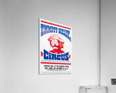 Emmett Kelly Jr. Circus 1860-1930 1905–1970 Artcraft Lithograph Poster Impression acrylique