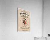 David Merrick presents Peter Ustinov in Romanoff and Juliet a new comedy 1960 Raymond Peynet French 1908 – 1999 Artcraft Lithograph Poster 1905–1970 Acrylic Print