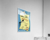 My fair lady 1956 Al Hirschfeld American 1903-2003 Artcraft Lithograph Poster Impression acrylique