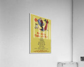 Harold Prince presents Zero Mostel in Fiddler on the roof 1964 Artcraft Lithograph American 1905–1970 Acrylic Print