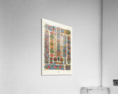 Renaissance pattern. 1888 edition Lornement Polychrome by Albert Racine 1825–1893. Acrylic Print