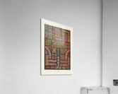 Middle-Ages pattern. 1888 edition Lornement Polychrome by Albert Racine 1825–1893. Acrylic Print