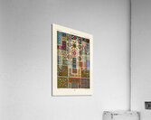 Byzantine pattern. 1888 edition Lornement Polychrome by Albert Racine 1825–1893. Acrylic Print