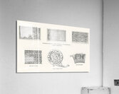 Byzantine pattern. 1888 edition Lornement Polychrome by Albert Racine 1825–1893. Acrylic Print