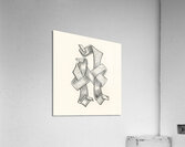 Vintage icon. 1888 edition Lornement Polychrome by Albert Racine 1825–1893. Acrylic Print