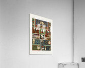 Renaissance pattern. 1888 edition Lornement Polychrome by Albert Racine 1825–1893. Acrylic Print
