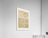 Russian pattern. 1888 edition Lornement Polychrome by Albert Racine 1825–1893. Acrylic Print