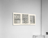 Byzantine pattern. 1888 edition Lornement Polychrome by Albert Racine 1825–1893. Acrylic Print