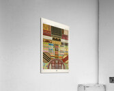 Primitive pattern. 1888 edition Lornement Polychrome by Albert Racine 1825–1893. Acrylic Print