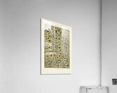 Indo-Persian pattern. 1888 edition Lornement Polychrome by Albert Racine 1825–1893. Acrylic Print