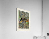 Moresque pattern Lornement Polychrome 1888 by Albert Racinet 1825-1893. 1888 edition. Acrylic Print
